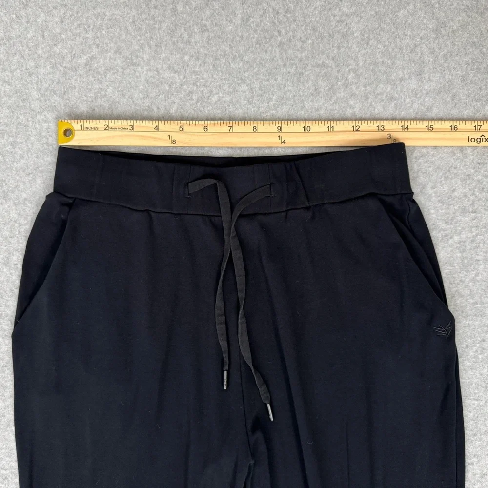 Cozy Earth Womens Bamboo Jogger Pants Black Size Medium Loungewear Comfy Stretch - Picture 12 of 16